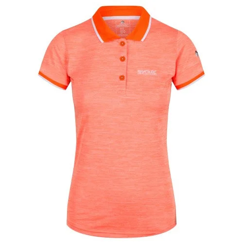 Regatta Womens/Ladies Remex II Polo Neck T-Shirt-- Graphic T-Shirt Round Neck Polyester Regatta Womens/Ladies Remex II Polo Neck T-Shirt-- Graphic T-Shirt Round Neck Polyester