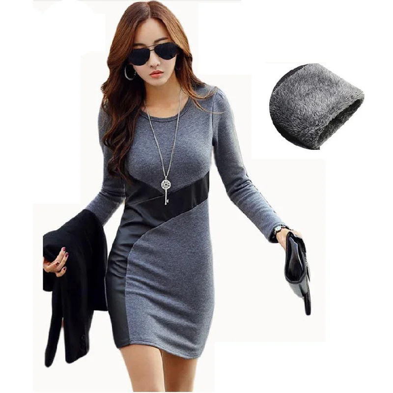 GZDL XS-XXL Women Autumn Winter Dresses Long Sleeve PU Leather Bodycon Pencil Party Cocktail Mini Dress Vestido De Festa CL2116 Stylish Short Sleeve Mini Dress GZDL XS-XXL Women Autumn Winter Dresses Long Sleeve PU Leather Bodycon Pencil Party Cocktail Mini Dress Vestido De Festa CL2116 Stylish Short Sleeve Mini Dress