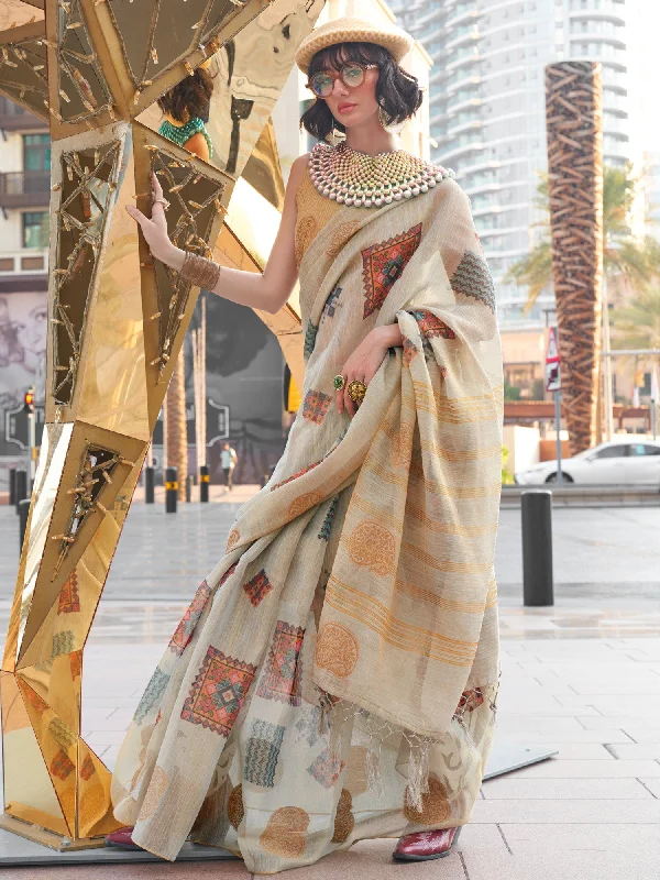 Women's Tissue Grey Woven Design Designer Saree With Blouse Piece Classic Minimalist Blouse Women's Tissue Grey Woven Design Designer Saree With Blouse Piece Classic Minimalist Blouse