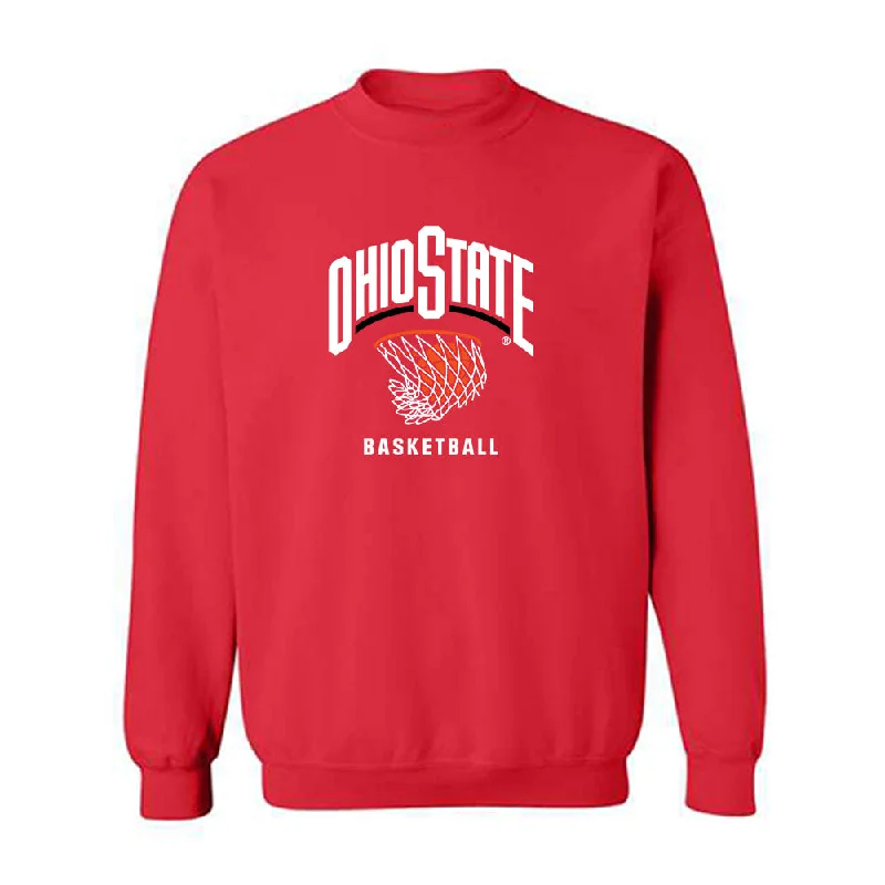 Ohio State - NCAA Women's Basketball : Ava Watson - Sports Shersey Crewneck Sweatshirt Hoodie with Distressed Vintage Worn Ohio State - NCAA Women's Basketball : Ava Watson - Sports Shersey Crewneck Sweatshirt Hoodie with Distressed Vintage Worn
