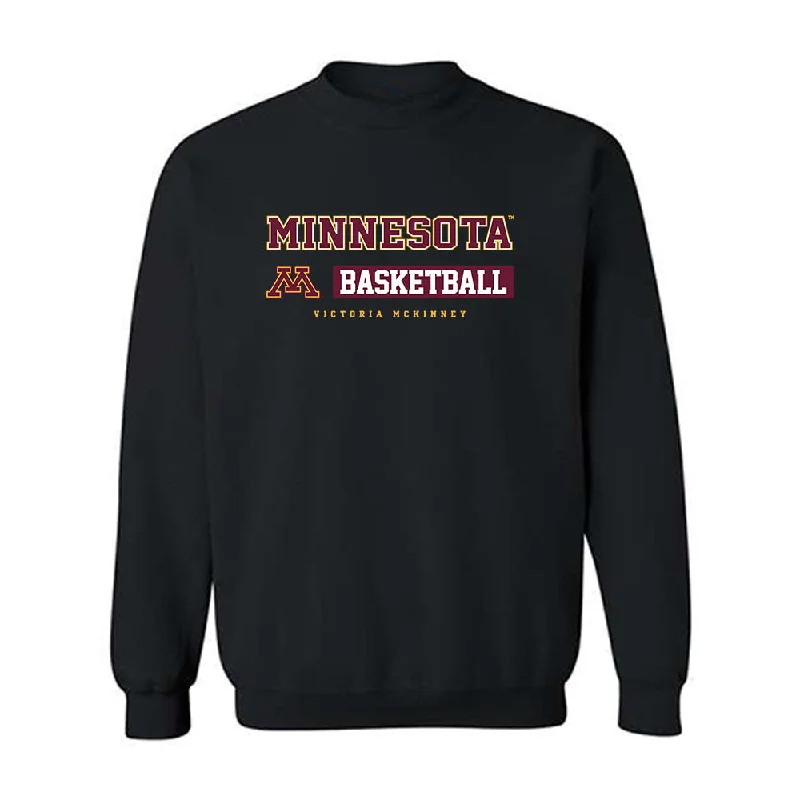 Minnesota - NCAA Women's Basketball : Victoria McKinney - Classic Fashion Shersey Crewneck Sweatshirt Hoodie with Thumb Holes Functional Cozy Minnesota - NCAA Women's Basketball : Victoria McKinney - Classic Fashion Shersey Crewneck Sweatshirt Hoodie with Thumb Holes Functional Cozy