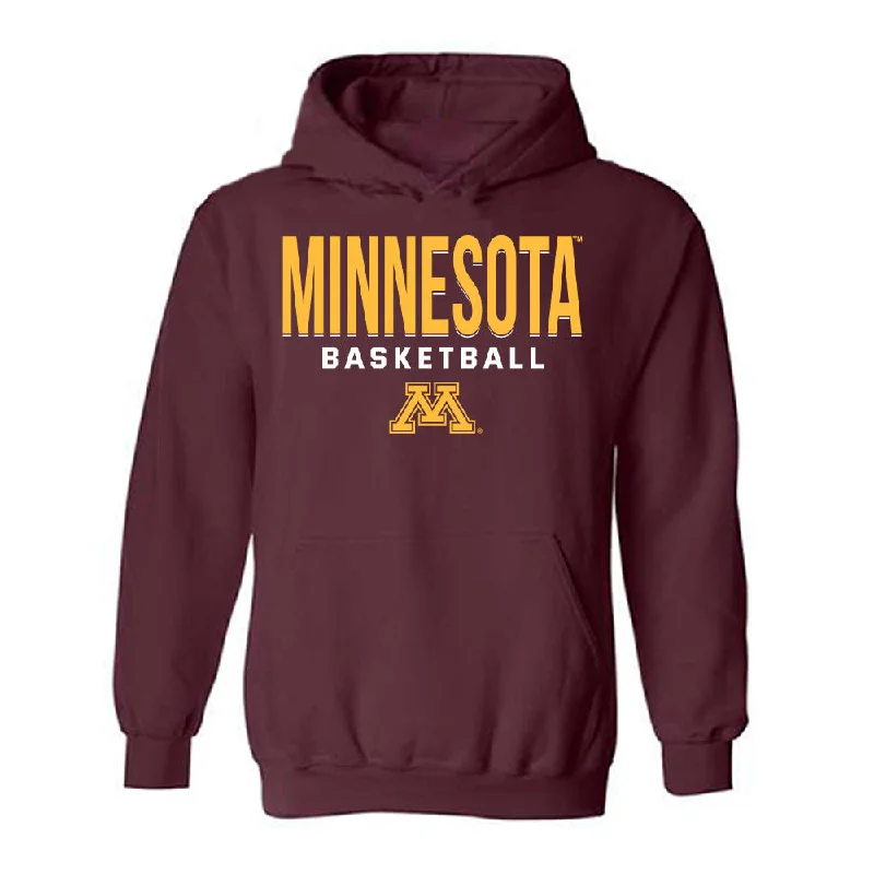 Minnesota - NCAA Women's Basketball : Victoria McKinney - Classic Shersey Hooded Sweatshirt Hoodie with Hem Detail Decorative Unique Minnesota - NCAA Women's Basketball : Victoria McKinney - Classic Shersey Hooded Sweatshirt Hoodie with Hem Detail Decorative Unique