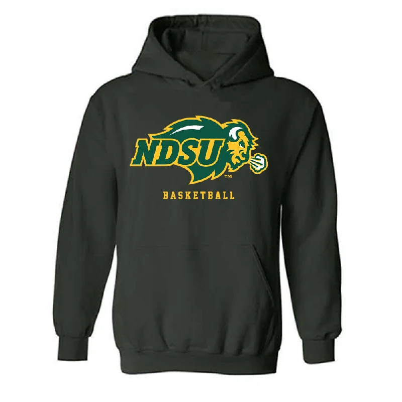 NDSU - NCAA Women's Basketball : Miriley Simon - Classic Shersey Hooded Sweatshirt Hoodie with Distressed Vintage Worn NDSU - NCAA Women's Basketball : Miriley Simon - Classic Shersey Hooded Sweatshirt Hoodie with Distressed Vintage Worn