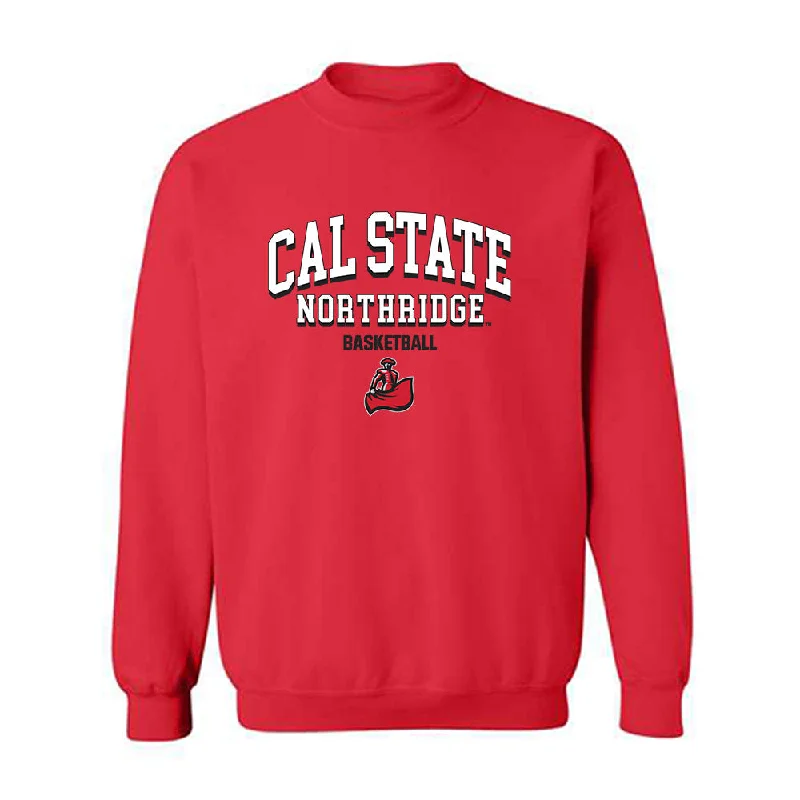 CSUN - NCAA Women's Basketball : Nnenna Orji - Classic Shersey Crewneck Sweatshirt Hoodie with Hem Contrast Bold Stylish CSUN - NCAA Women's Basketball : Nnenna Orji - Classic Shersey Crewneck Sweatshirt Hoodie with Hem Contrast Bold Stylish