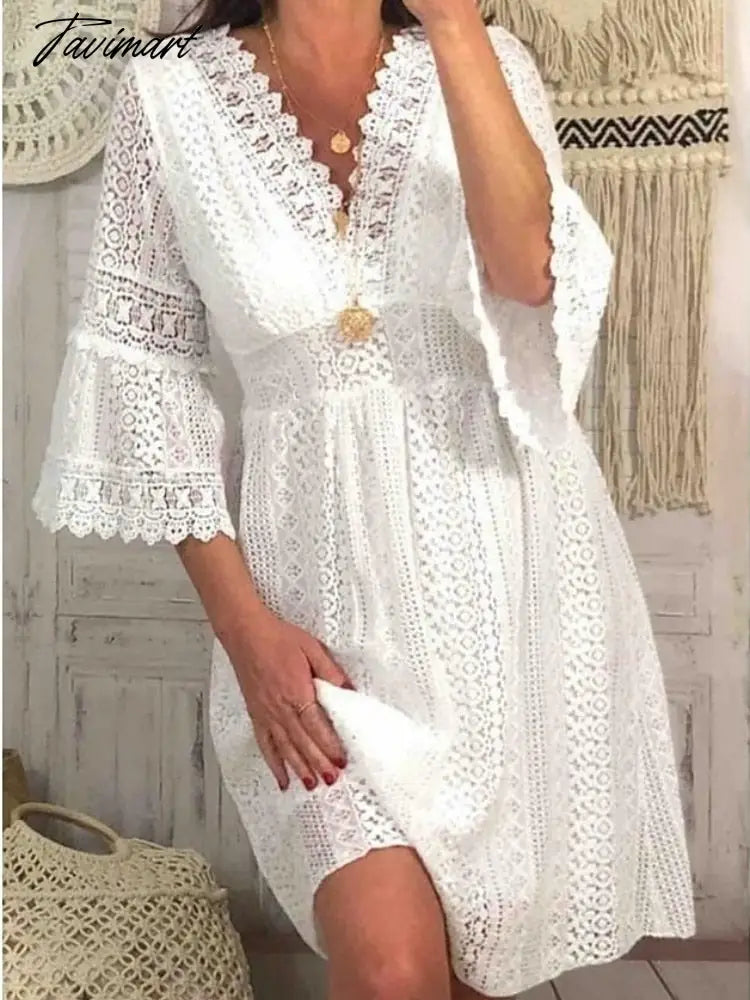 Tavimart Woman Clothing Summer Dress for Women New In Lace Short Dress Elegant Party Dresses Streetwear Beach Party Sexy Dress Tunics Spring floral Tavimart Woman Clothing Summer Dress for Women New In Lace Short Dress Elegant Party Dresses Streetwear Beach Party Sexy Dress Tunics Spring floral