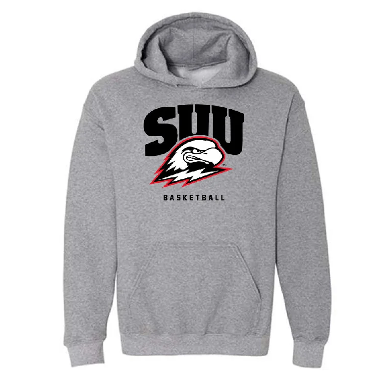 Southern Utah - NCAA Women's Basketball : Zoey Davis - Hooded Sweatshirt Hoodie with Snap Buttons Easy Quick Southern Utah - NCAA Women's Basketball : Zoey Davis - Hooded Sweatshirt Hoodie with Snap Buttons Easy Quick