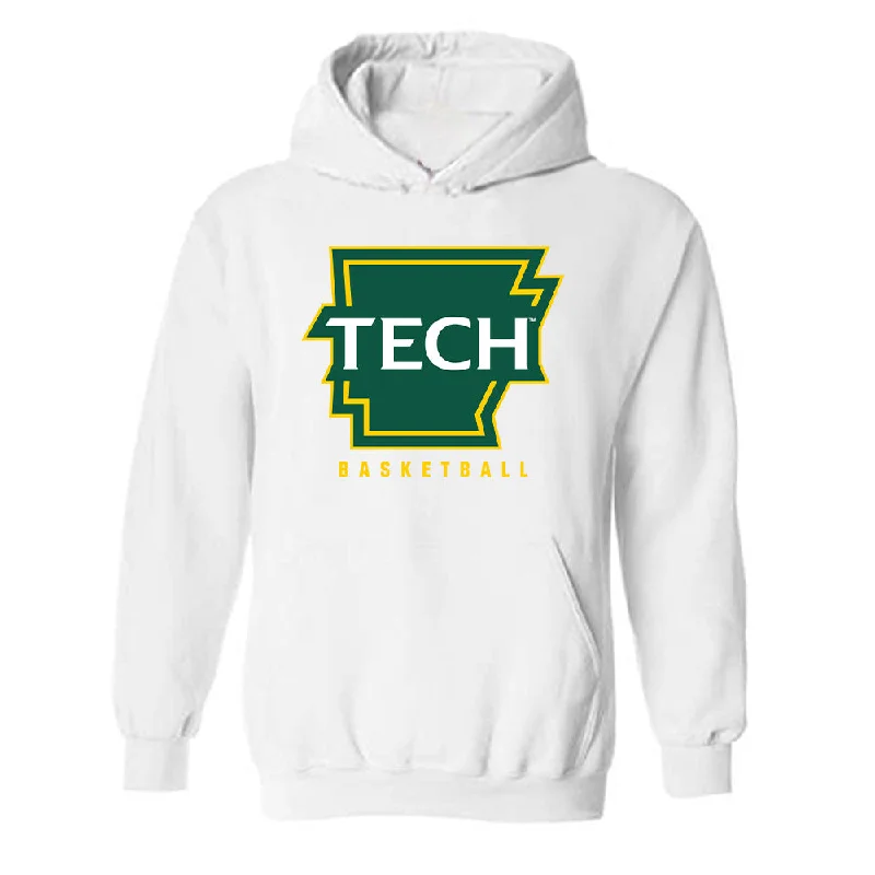 ATU - NCAA Women's Basketball : Dessie McCarty - Hooded Sweatshirt Hoodie with Tied Waist Feminine Flattering ATU - NCAA Women's Basketball : Dessie McCarty - Hooded Sweatshirt Hoodie with Tied Waist Feminine Flattering
