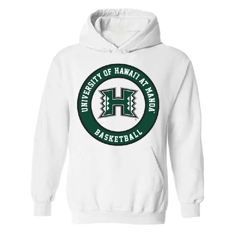 Hawaii - NCAA Women's Basketball : Danijela Kujovic - Classic Fashion Shersey Hooded Sweatshirt Hoodie with Zipper Placket Modern Functional Hawaii - NCAA Women's Basketball : Danijela Kujovic - Classic Fashion Shersey Hooded Sweatshirt Hoodie with Zipper Placket Modern Functional
