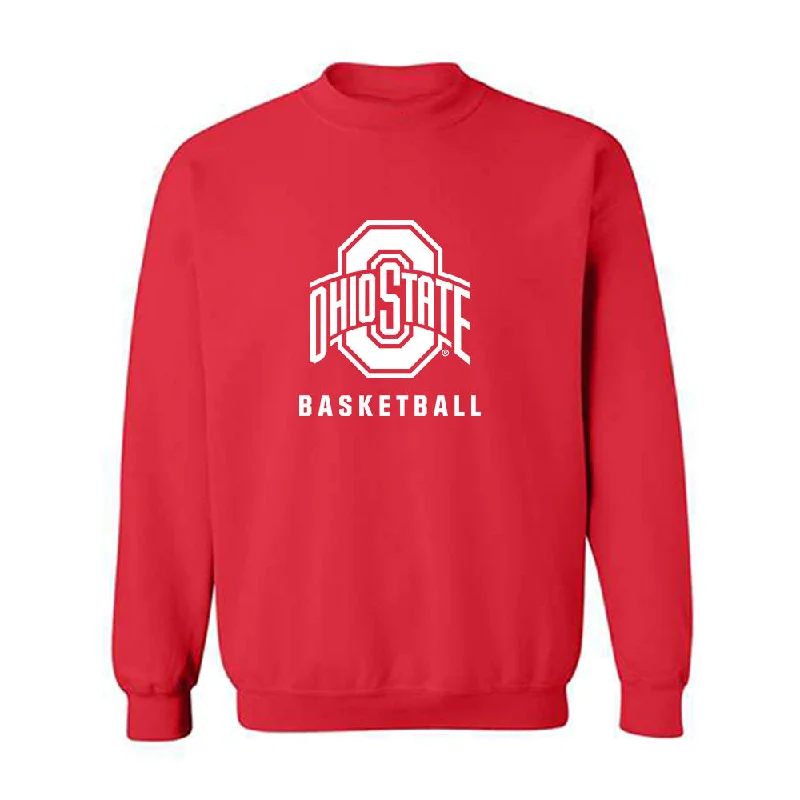 Ohio State - NCAA Women's Basketball : Ava Watson - Classic Shersey Crewneck Sweatshirt Hoodie with Rolled Sleeves Casual Relaxed Ohio State - NCAA Women's Basketball : Ava Watson - Classic Shersey Crewneck Sweatshirt Hoodie with Rolled Sleeves Casual Relaxed