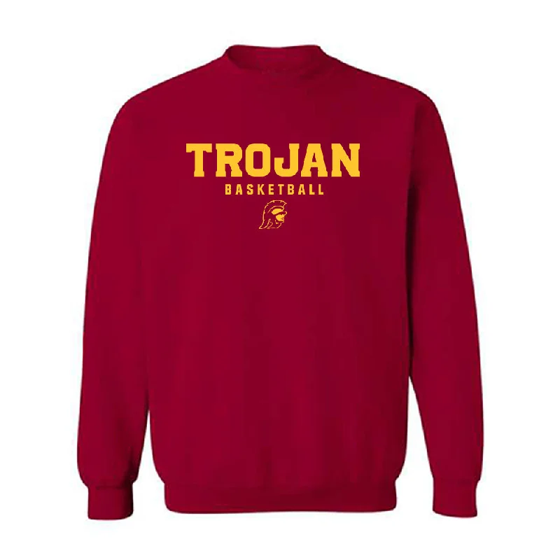 USC - NCAA Women's Basketball : Brooklyn Shamblin - Classic Shersey Crewneck Sweatshirt Hoodie with Belted Waist Structured Tailored USC - NCAA Women's Basketball : Brooklyn Shamblin - Classic Shersey Crewneck Sweatshirt Hoodie with Belted Waist Structured Tailored