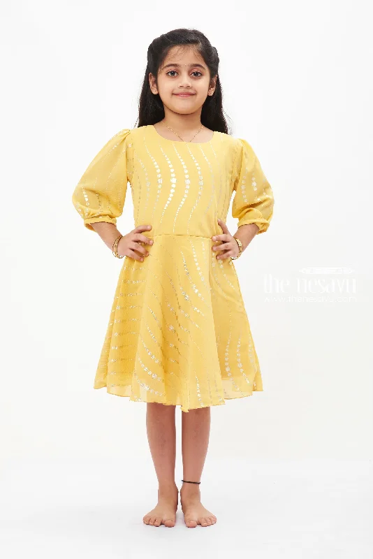 Sunbeam Sequin Dance Dress: Radiant Yellow with Dazzling Accents for Girls Tunics Recommended stylist Sunbeam Sequin Dance Dress: Radiant Yellow with Dazzling Accents for Girls Tunics Recommended stylist