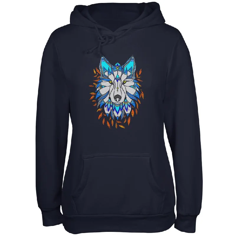 Totem Wolf is my Spirit Animal Juniors Soft Hoodie Hoodie with Metallic Shiny Futuristic Totem Wolf is my Spirit Animal Juniors Soft Hoodie Hoodie with Metallic Shiny Futuristic