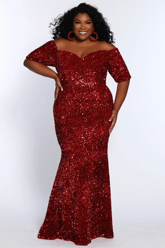 Johnathan Kayne for Sydney's Closet JK2208 Prom Dress Sequins Elbow Length Sleeves Evening Gown Tunics Versatile functional Johnathan Kayne for Sydney's Closet JK2208 Prom Dress Sequins Elbow Length Sleeves Evening Gown Tunics Versatile functional