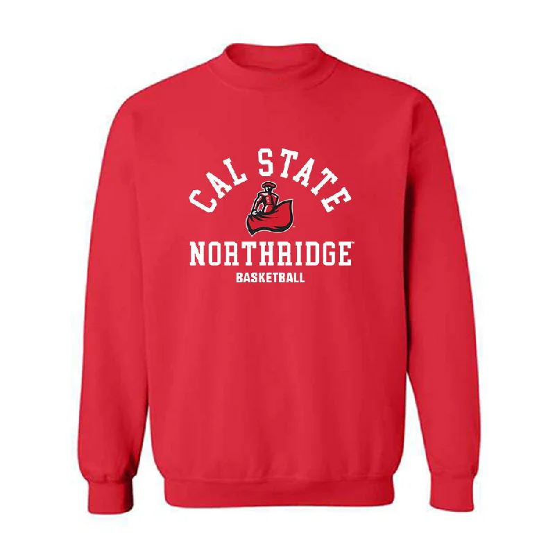 CSUN - NCAA Women's Basketball : Nnenna Orji - Classic Fashion Shersey Crewneck Sweatshirt Hoodie with Hem Lace Feminine Delicate CSUN - NCAA Women's Basketball : Nnenna Orji - Classic Fashion Shersey Crewneck Sweatshirt Hoodie with Hem Lace Feminine Delicate