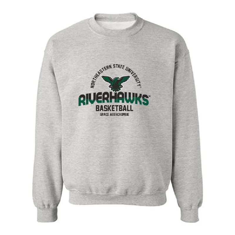 Northeastern State - NCAA Women's Basketball : Grace Abercrombie - Classic Fashion Shersey Crewneck Sweatshirt Hoodie with Tie-Dye Psychedelic Retro Northeastern State - NCAA Women's Basketball : Grace Abercrombie - Classic Fashion Shersey Crewneck Sweatshirt Hoodie with Tie-Dye Psychedelic Retro