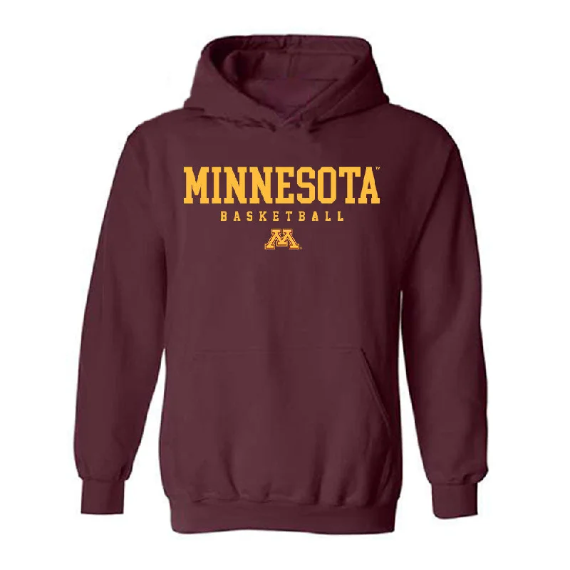 Minnesota - NCAA Women's Basketball : Victoria McKinney - Classic Shersey Hooded Sweatshirt Hoodie with Velcro Closure Adjustable Secure Minnesota - NCAA Women's Basketball : Victoria McKinney - Classic Shersey Hooded Sweatshirt Hoodie with Velcro Closure Adjustable Secure