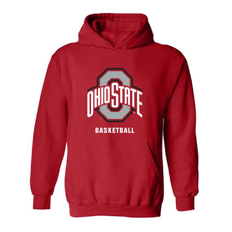 Ohio State - NCAA Women's Basketball : Ava Watson - Classic Shersey Hooded Sweatshirt Hoodie with Raglan Sleeves Sporty Comfortable Ohio State - NCAA Women's Basketball : Ava Watson - Classic Shersey Hooded Sweatshirt Hoodie with Raglan Sleeves Sporty Comfortable