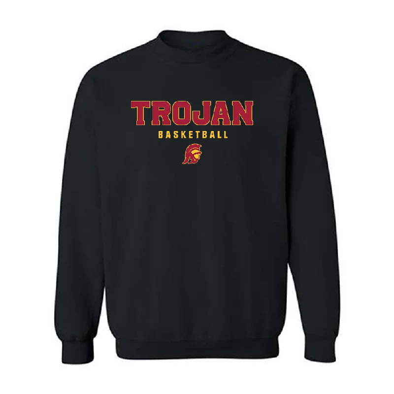 USC - NCAA Women's Basketball : Brooklyn Shamblin - Crewneck Sweatshirt Hoodie with Hem Drawcord Adjustable Customizable USC - NCAA Women's Basketball : Brooklyn Shamblin - Crewneck Sweatshirt Hoodie with Hem Drawcord Adjustable Customizable