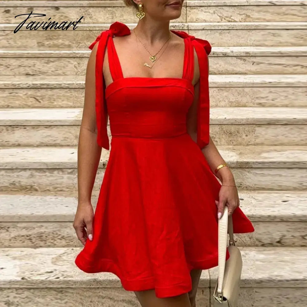 TAVIMART - Women Casual 2024 High Waist Party Dress Summer Sexy Tube Top Suspender Mini Dress Elegant Flower Print Pleat Female Dress Tunics Short Trendy TAVIMART - Women Casual 2024 High Waist Party Dress Summer Sexy Tube Top Suspender Mini Dress Elegant Flower Print Pleat Female Dress Tunics Short Trendy
