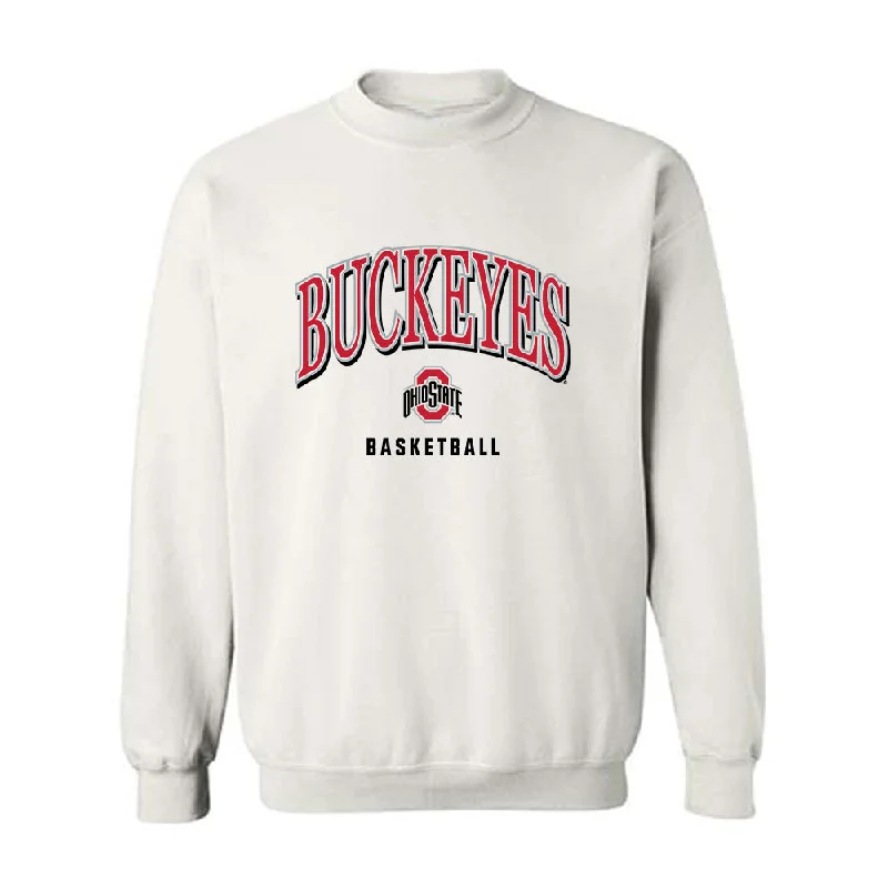 Ohio State - NCAA Women's Basketball : Ava Watson - Classic Shersey Crewneck Sweatshirt Hoodie with Cuffed Sleeves Snug Secure Ohio State - NCAA Women's Basketball : Ava Watson - Classic Shersey Crewneck Sweatshirt Hoodie with Cuffed Sleeves Snug Secure