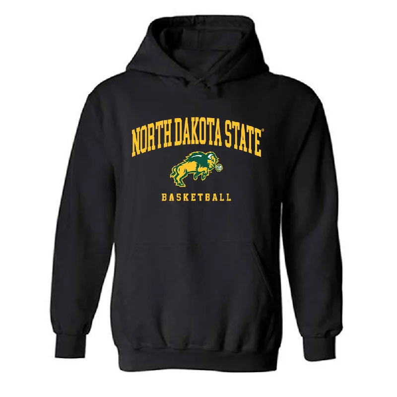 NDSU - NCAA Women's Basketball : Taryn Hamling - Classic Shersey Hooded Sweatshirt Hoodie with Belted Waist Structured Tailored NDSU - NCAA Women's Basketball : Taryn Hamling - Classic Shersey Hooded Sweatshirt Hoodie with Belted Waist Structured Tailored