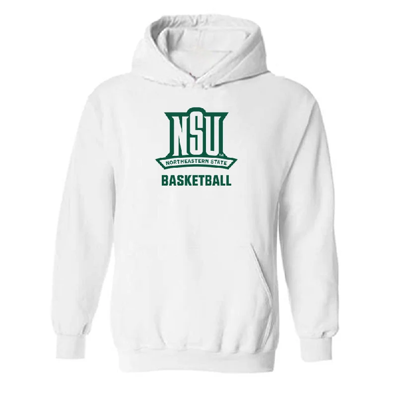 Northeastern State - NCAA Women's Basketball : Grace Abercrombie - Classic Shersey Hooded Sweatshirt Hoodie with Zipper Versatile Modern Northeastern State - NCAA Women's Basketball : Grace Abercrombie - Classic Shersey Hooded Sweatshirt Hoodie with Zipper Versatile Modern