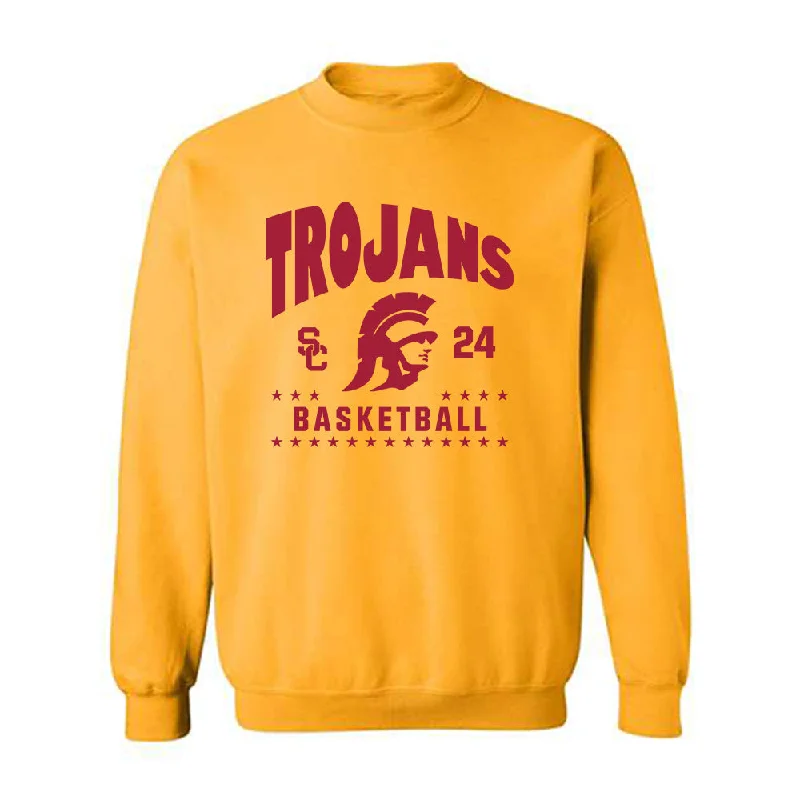 USC - NCAA Women's Basketball : Brooklyn Shamblin - Classic Fashion Shersey Crewneck Sweatshirt Hoodie with Back Slit Movement Comfort USC - NCAA Women's Basketball : Brooklyn Shamblin - Classic Fashion Shersey Crewneck Sweatshirt Hoodie with Back Slit Movement Comfort