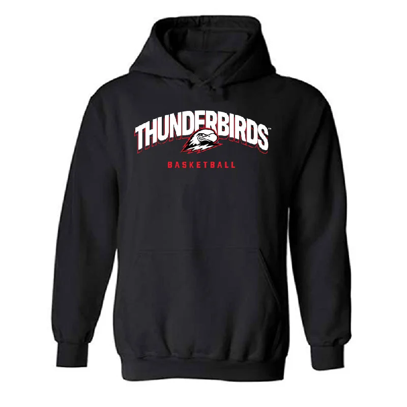Southern Utah - NCAA Women's Basketball : Bella Hasan - Hooded Sweatshirt Hoodie with Belted Waist Structured Tailored Southern Utah - NCAA Women's Basketball : Bella Hasan - Hooded Sweatshirt Hoodie with Belted Waist Structured Tailored