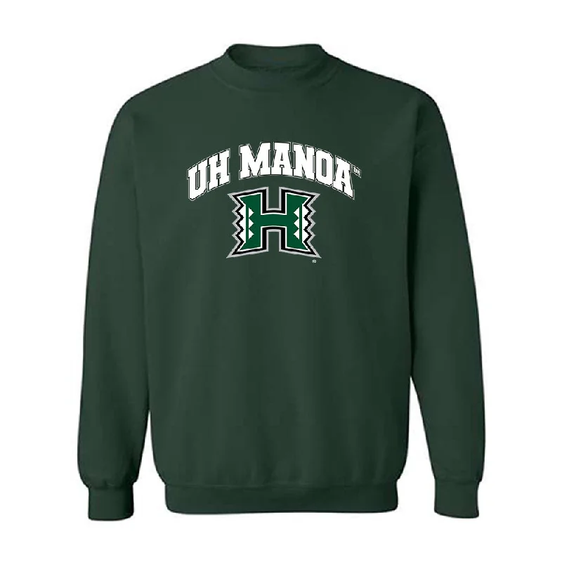 Hawaii - NCAA Women's Basketball : Danijela Kujovic - Classic Shersey Crewneck Sweatshirt Hoodie with Snap Buttons Easy Quick Hawaii - NCAA Women's Basketball : Danijela Kujovic - Classic Shersey Crewneck Sweatshirt Hoodie with Snap Buttons Easy Quick