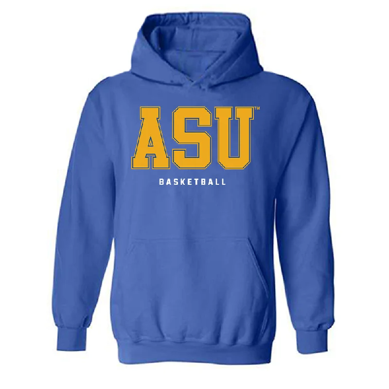 Albany State - NCAA Women's Basketball : Quantrese Washington - Classic Shersey Hooded Sweatshirt Hoodie with Hem Elastic Stretchable Comfortable Albany State - NCAA Women's Basketball : Quantrese Washington - Classic Shersey Hooded Sweatshirt Hoodie with Hem Elastic Stretchable Comfortable