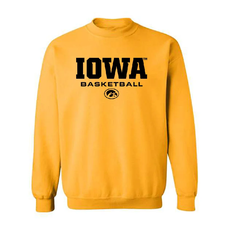 Iowa - NCAA Women's Basketball : Lucy Olsen - Classic Shersey Crewneck Sweatshirt Hoodie with High-Low Hem Asymmetrical Trendy Iowa - NCAA Women's Basketball : Lucy Olsen - Classic Shersey Crewneck Sweatshirt Hoodie with High-Low Hem Asymmetrical Trendy