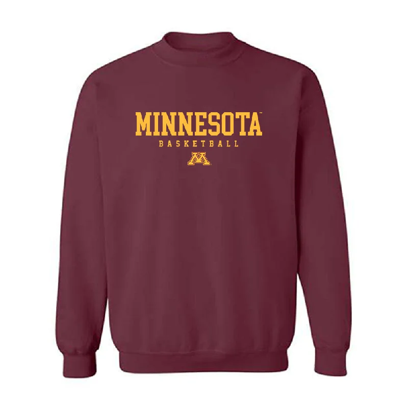 Minnesota - NCAA Women's Basketball : Victoria McKinney - Classic Shersey Crewneck Sweatshirt Hoodie with High-Low Hem Asymmetrical Trendy Minnesota - NCAA Women's Basketball : Victoria McKinney - Classic Shersey Crewneck Sweatshirt Hoodie with High-Low Hem Asymmetrical Trendy
