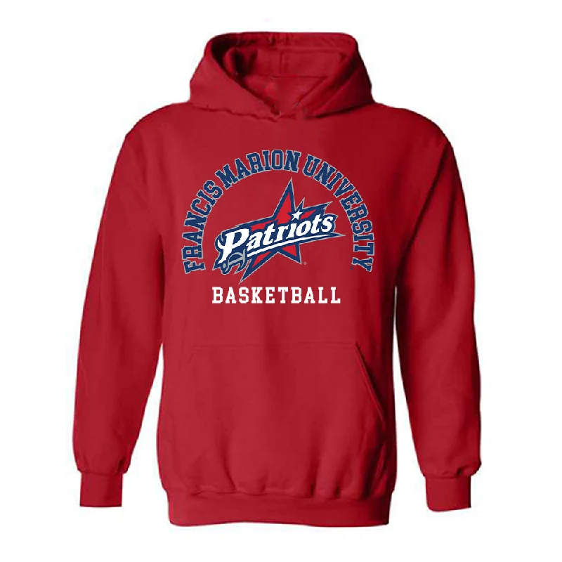 Francis Marion - NCAA Women's Basketball : Kenzie Feagin - Hooded Sweatshirt Hoodie with Hem Lace Feminine Delicate Francis Marion - NCAA Women's Basketball : Kenzie Feagin - Hooded Sweatshirt Hoodie with Hem Lace Feminine Delicate