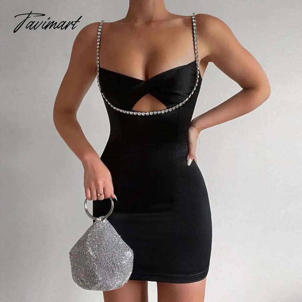 Tavimart Satin Bodycon Dress Women Party Dress New Arrivals Spaghetti Strap Black Dress Sexy Prom Celebrity Club Night Dresses Tunics Corduroy durable Tavimart Satin Bodycon Dress Women Party Dress New Arrivals Spaghetti Strap Black Dress Sexy Prom Celebrity Club Night Dresses Tunics Corduroy durable