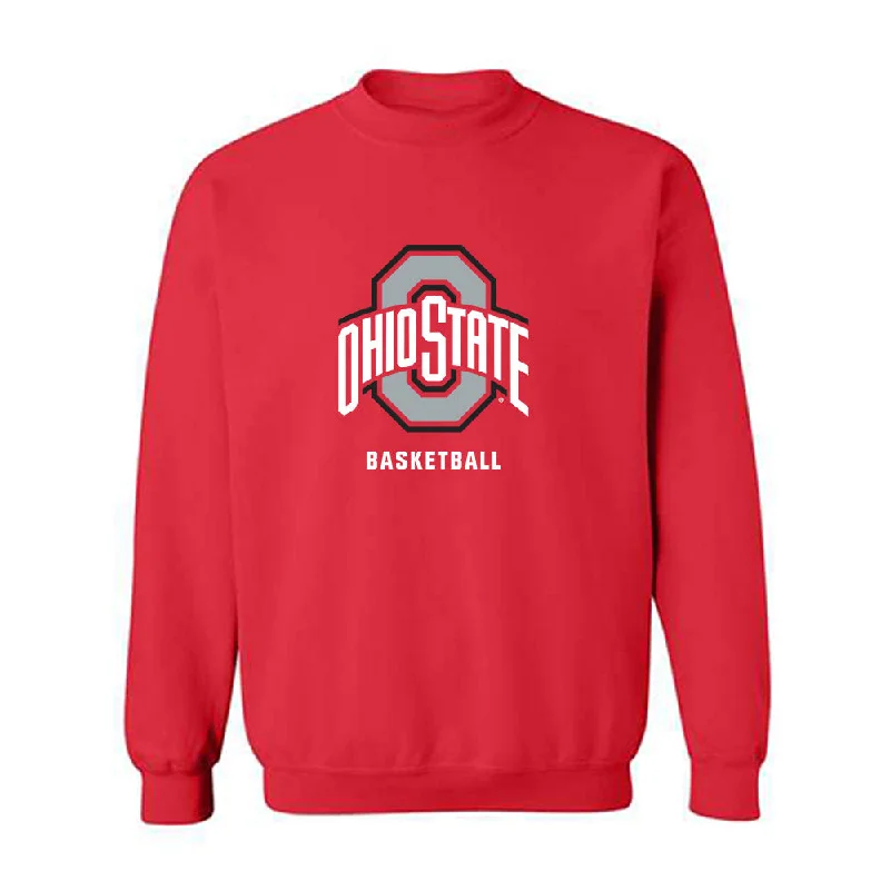 Ohio State - NCAA Women's Basketball : Ava Watson - Classic Shersey Crewneck Sweatshirt Hoodie with Elastic Cuffs Stretchable Comfortable Ohio State - NCAA Women's Basketball : Ava Watson - Classic Shersey Crewneck Sweatshirt Hoodie with Elastic Cuffs Stretchable Comfortable