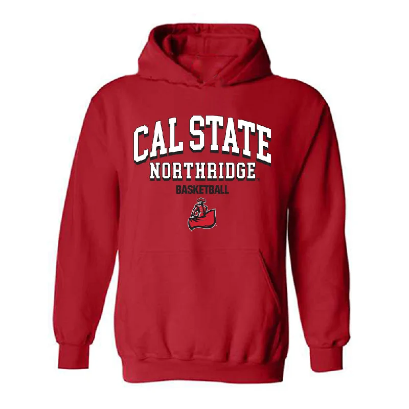 CSUN - NCAA Women's Basketball : Nnenna Orji - Classic Shersey Hooded Sweatshirt Cotton Hoodie Fleece Lining Warmth CSUN - NCAA Women's Basketball : Nnenna Orji - Classic Shersey Hooded Sweatshirt Cotton Hoodie Fleece Lining Warmth