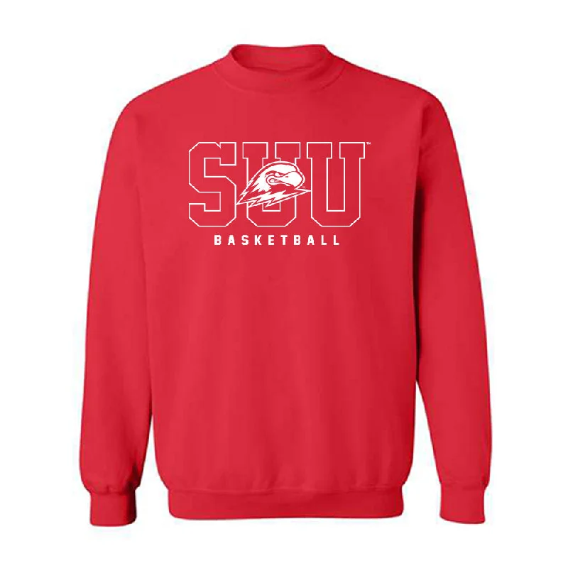 Southern Utah - NCAA Women's Basketball : Zoey Davis - Crewneck Sweatshirt Hoodie with Velcro Closure Adjustable Secure Southern Utah - NCAA Women's Basketball : Zoey Davis - Crewneck Sweatshirt Hoodie with Velcro Closure Adjustable Secure