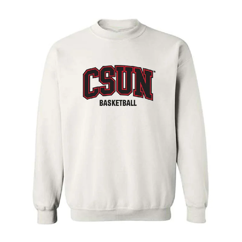 CSUN - NCAA Women's Basketball : Nnenna Orji - Classic Shersey Crewneck Sweatshirt Hoodie with Hem Frayed Vintage Worn CSUN - NCAA Women's Basketball : Nnenna Orji - Classic Shersey Crewneck Sweatshirt Hoodie with Hem Frayed Vintage Worn