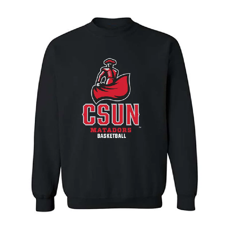 CSUN - NCAA Women's Basketball : Nnenna Orji - Classic Shersey Crewneck Sweatshirt Hoodie with Hem Raw Edge Edgy Unfinished CSUN - NCAA Women's Basketball : Nnenna Orji - Classic Shersey Crewneck Sweatshirt Hoodie with Hem Raw Edge Edgy Unfinished