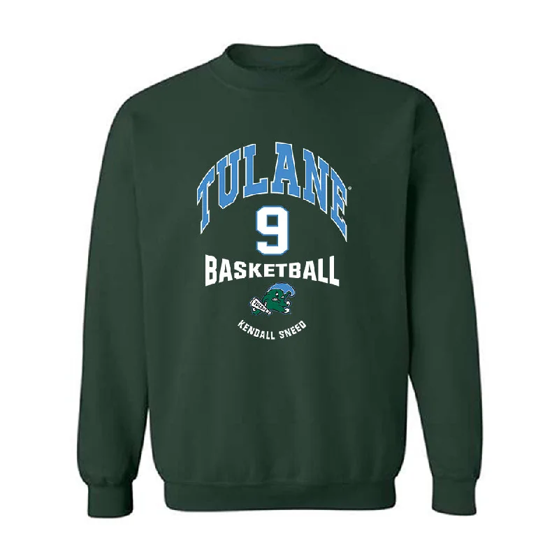 Tulane - NCAA Women's Basketball : Kendall Sneed - Classic Fashion Shersey Crewneck Sweatshirt Graphic Hoodie Design Print Tulane - NCAA Women's Basketball : Kendall Sneed - Classic Fashion Shersey Crewneck Sweatshirt Graphic Hoodie Design Print