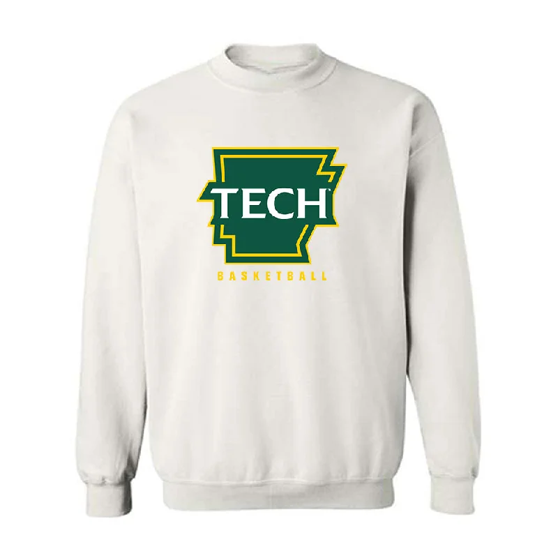 ATU - NCAA Women's Basketball : Dessie McCarty - Crewneck Sweatshirt Hoodie with Hem Applique Textured Unique ATU - NCAA Women's Basketball : Dessie McCarty - Crewneck Sweatshirt Hoodie with Hem Applique Textured Unique