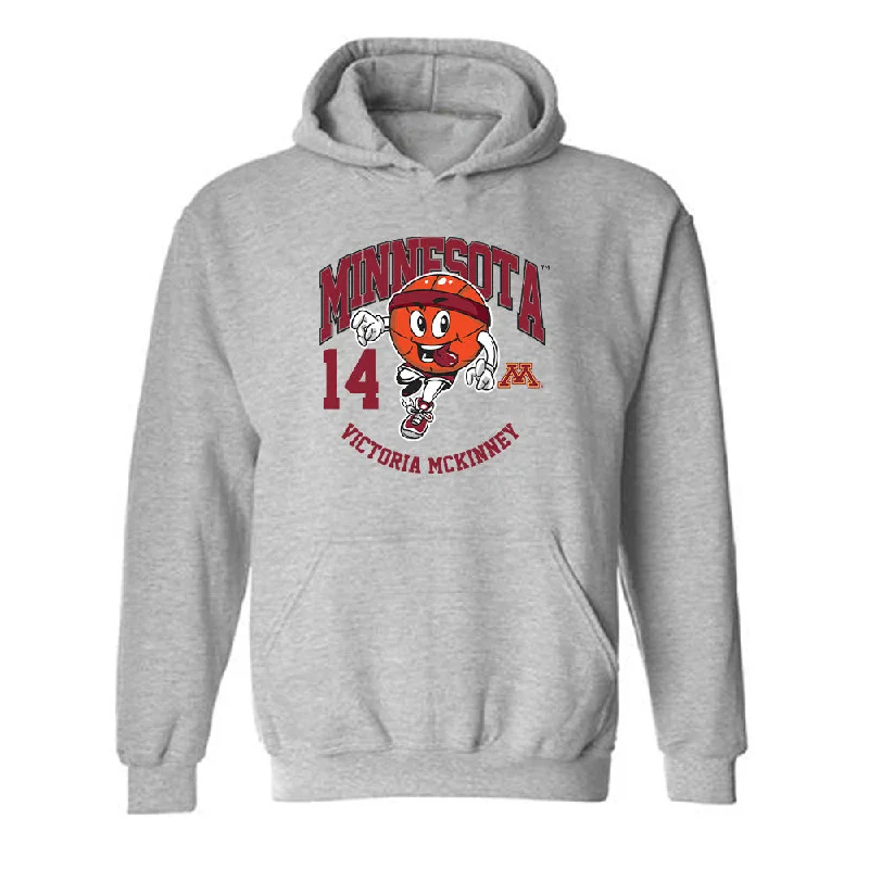 Minnesota - NCAA Women's Basketball : Victoria McKinney - Fashion Shersey Hooded Sweatshirt Hoodie with Ribbed Cuffs Snug Fit Comfort Minnesota - NCAA Women's Basketball : Victoria McKinney - Fashion Shersey Hooded Sweatshirt Hoodie with Ribbed Cuffs Snug Fit Comfort