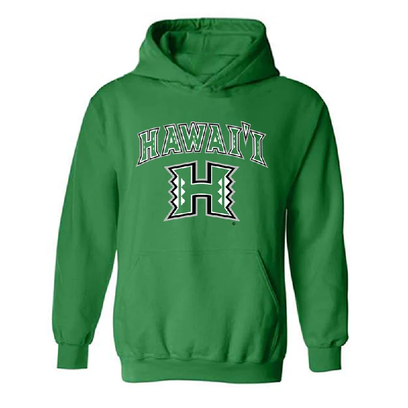 Hawaii - NCAA Women's Basketball : Danijela Kujovic - Classic Shersey Hooded Sweatshirt Hoodie with Cuffed Sleeves Snug Secure Hawaii - NCAA Women's Basketball : Danijela Kujovic - Classic Shersey Hooded Sweatshirt Hoodie with Cuffed Sleeves Snug Secure