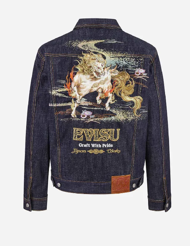 Hakutaku Embroidery Relax Fit Denim Jacket Ribbed Jacket Pleated Jacket Ruffled Jacket Hakutaku Embroidery Relax Fit Denim Jacket Ribbed Jacket Pleated Jacket Ruffled Jacket