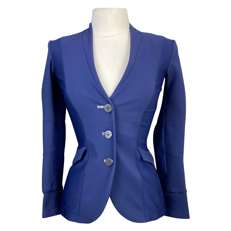 Horse Pilot 'Aerotech' Show Jacket in Navy - Women's EU 44 (US 14) Wool Jacket Cashmere Jacket Tweed Jacket Horse Pilot 'Aerotech' Show Jacket in Navy - Women's EU 44 (US 14) Wool Jacket Cashmere Jacket Tweed Jacket