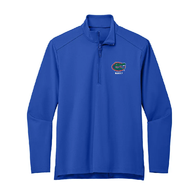 Florida - NCAA Women's Gymnastics : Skye Blakely - Premium Quarter Zip Jacket Rayon Jacket Velvet Jacket Corduroy Jacket Florida - NCAA Women's Gymnastics : Skye Blakely - Premium Quarter Zip Jacket Rayon Jacket Velvet Jacket Corduroy Jacket