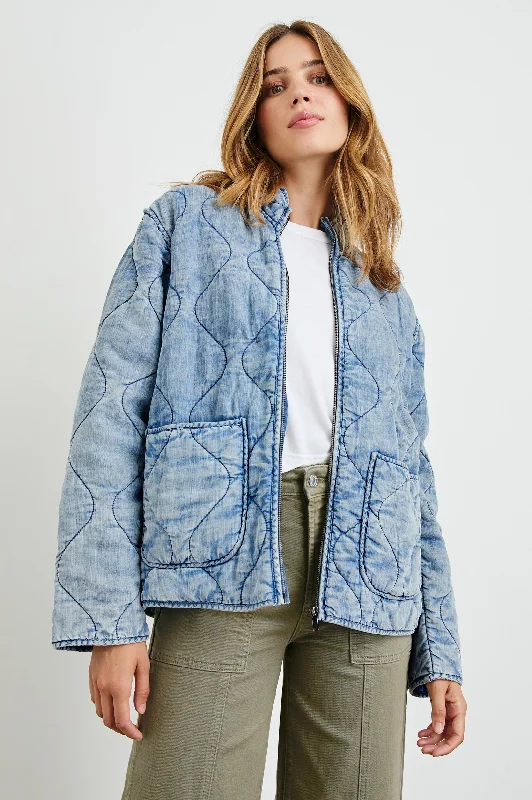 DENVER JACKET - MED VINTAGE
CLOUD WASH Tailored Jacket Straight Jacket A-Line Jacket DENVER JACKET - MED VINTAGE
CLOUD WASH Tailored Jacket Straight Jacket A-Line Jacket