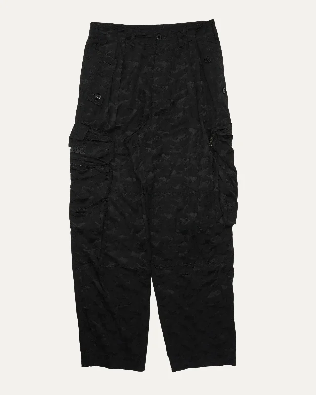 Camouflage Cargo Pants Comfy High-Waist Jeans