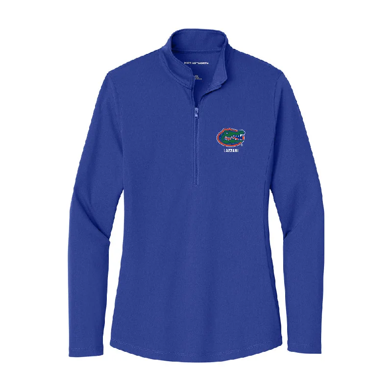 Florida - NCAA Women's Gymnastics : Ellie Lazzari - Women's Lightweight Quarter Zip Jacket Belted Jacket Elasticated Jacket Padded Jacket Florida - NCAA Women's Gymnastics : Ellie Lazzari - Women's Lightweight Quarter Zip Jacket Belted Jacket Elasticated Jacket Padded Jacket