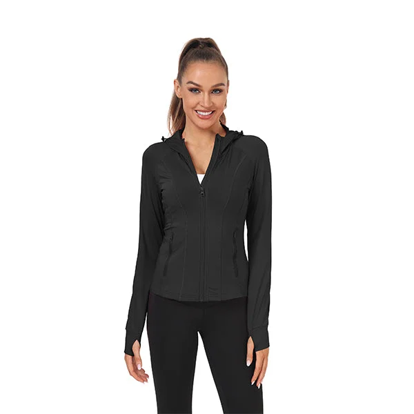 Women's Zip Jacket Hooded Running Sportswear Rayon Jacket Velvet Jacket Corduroy Jacket Women's Zip Jacket Hooded Running Sportswear Rayon Jacket Velvet Jacket Corduroy Jacket